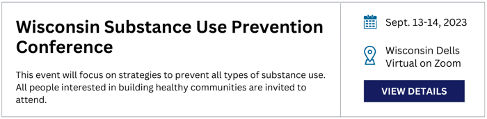 Wisconsin Substance Use Prevention Conference